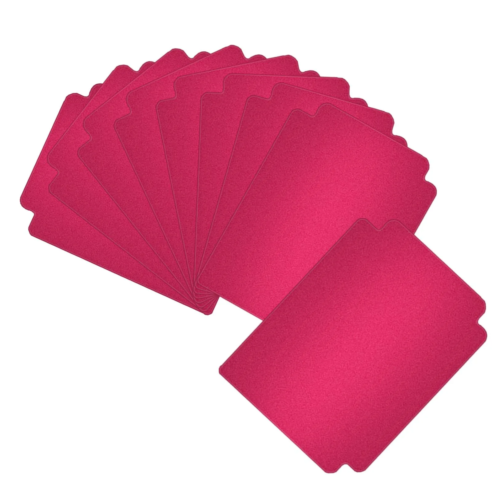 10x Trading Card Dividers Card Sorting Game Cards Separator for Card Deck Box 3.66 x 2.68Inches for Card Games and Sports Cards