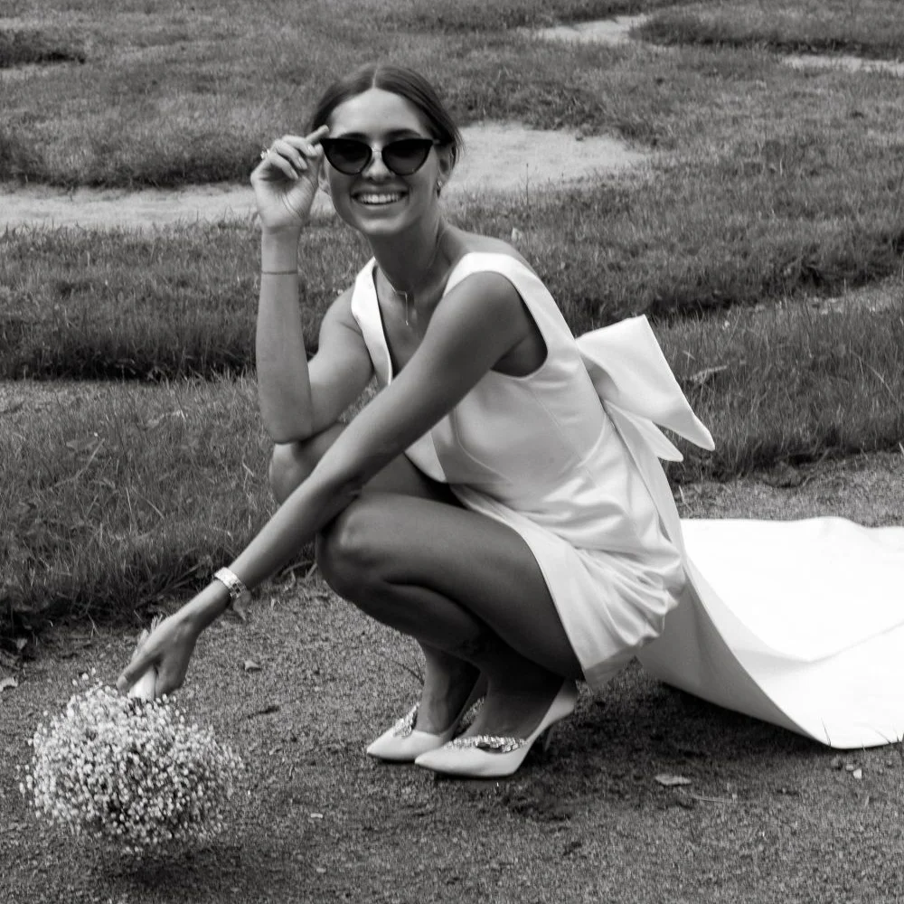 Vestido De novia corto con lazo grande y cuello en V para novia, vestido De novia largo desmontable, blanco, playa, 2 en 1