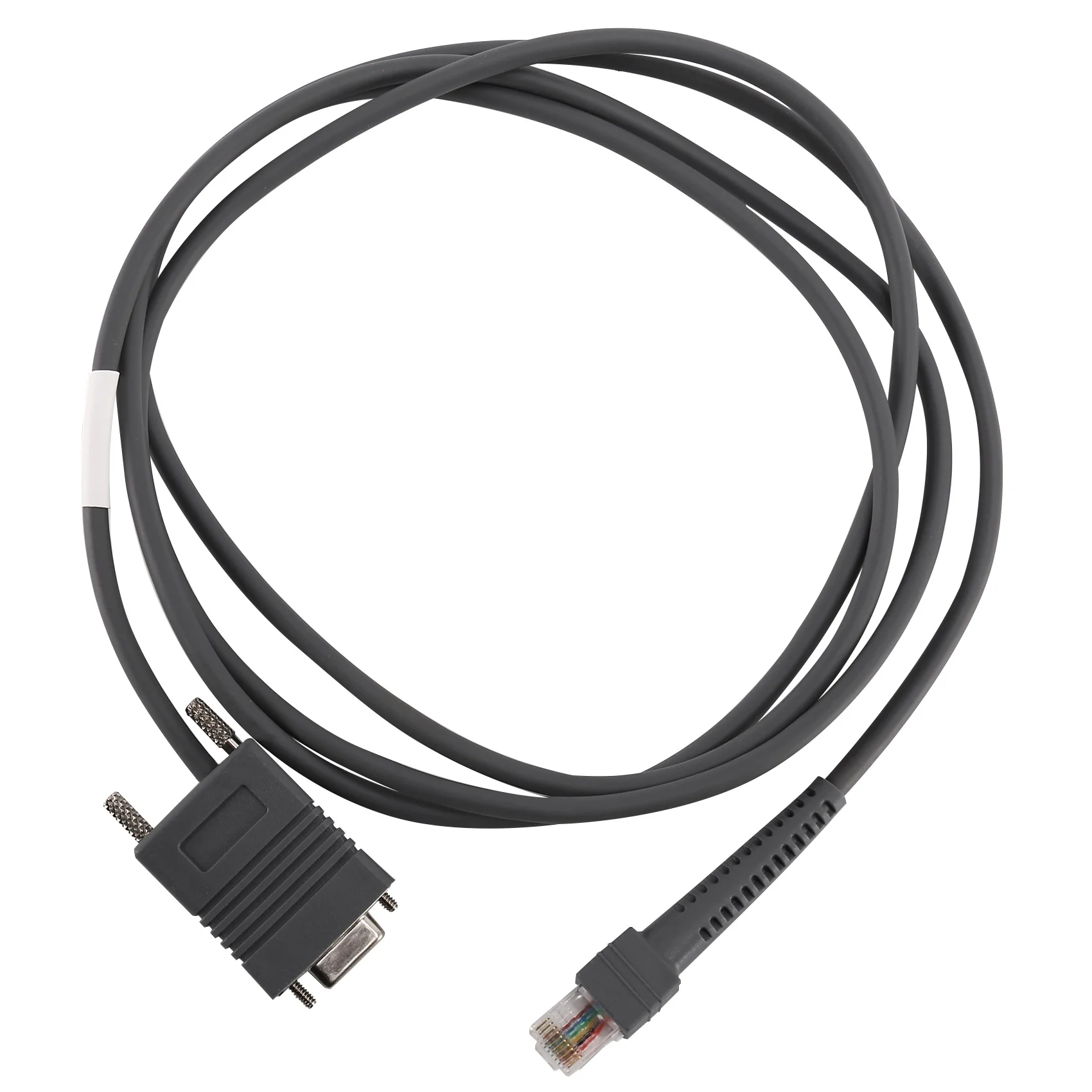 AT42 LS2208 RS232 Serial Cable CBA-R01-S07PAR Barcode Scanner LS2208 6.5 Feet