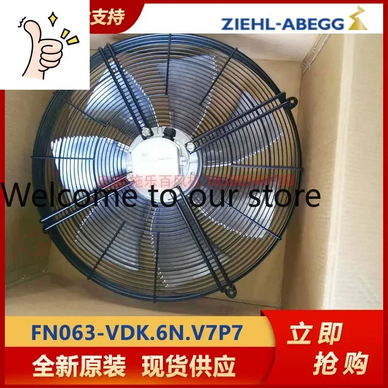 New Original Axial Flow Fan FN063-VDK.6N.V7P7 German Xerox ZIEHL-ABEGG Fan