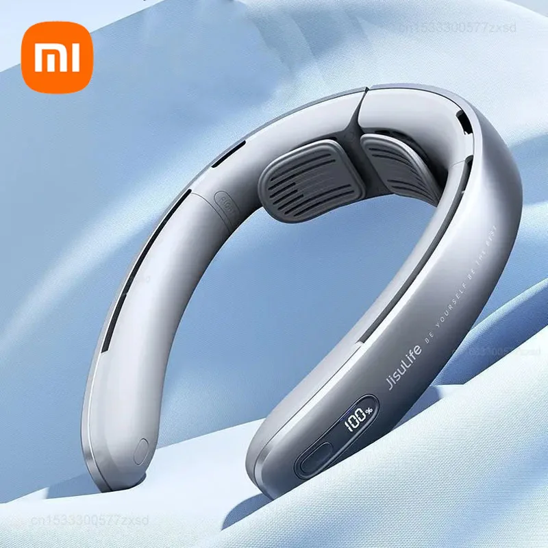 

Мини-вентилятор Xiaomi JISULIFE с подвесной шеей, регулируемый портативный бесшумный уличный мини-вентилятор с зарядкой от USB, устройство быстрого охлаждения