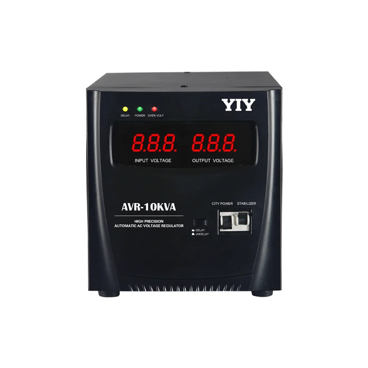 

10KVA Automatic Voltage household Stabilizer Regulator High Power Voltage Protector Home Used SVC Gimbal Stabilizer Cell Phone