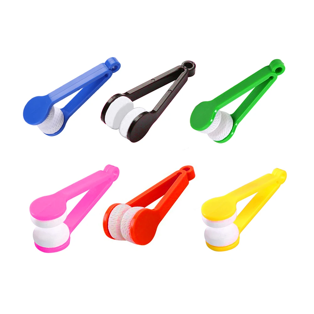 Portable Mini Eyeglass Cleaner Spectacles Glasses Wipe Sunglasses Cleaning Tool