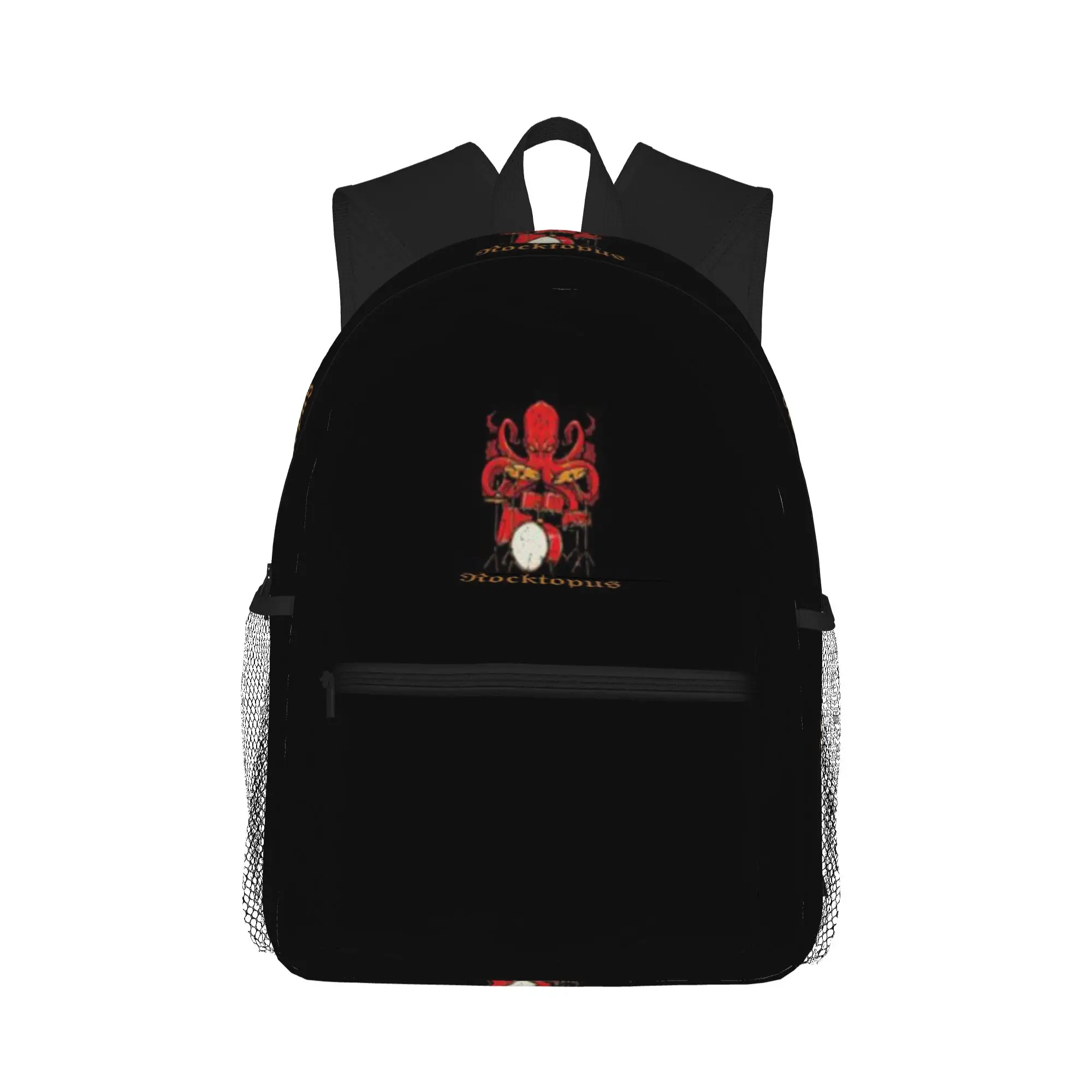 

Rocktopus Drums Octopus Drummer Gift Rock Music Casual Backpack for Students and Adults Backpack women