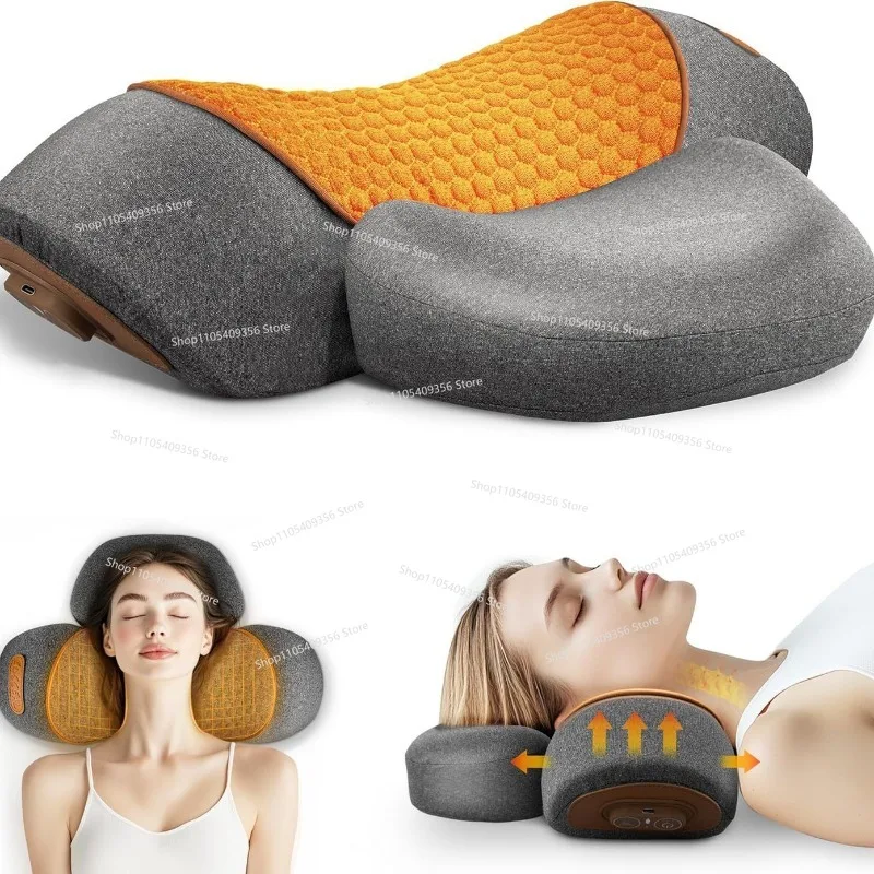 For Cervical Spine Massage Pillow Electric Shoulder and Neck Massager Vibration Heating Model