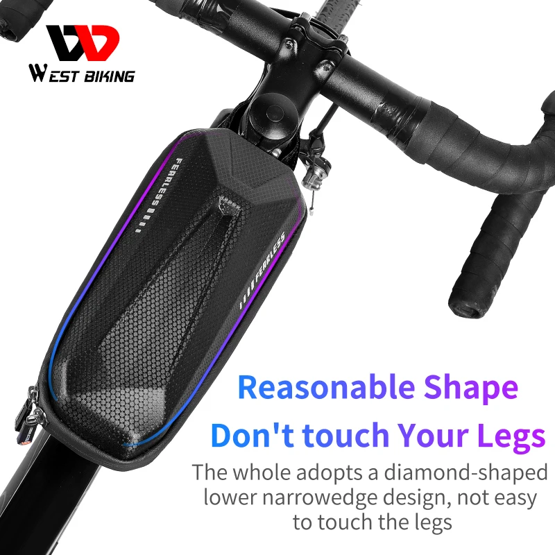 Big Capacity Multifunctional Bag Bike Front Frame Top Tube Cycling Bag Waterproof EVA Electric Scooter Hard Case