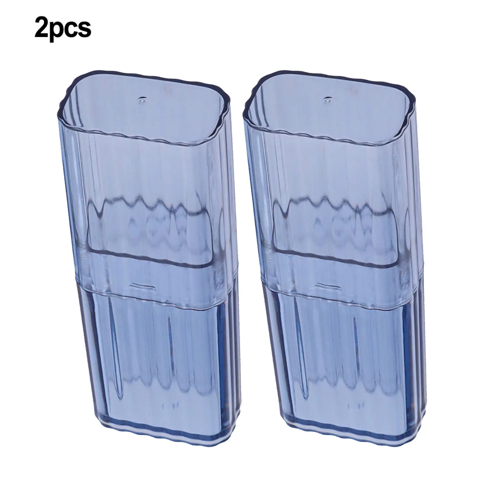Accessories Storage Box Portable Small Sorting Organizer 2Pcs 3.4*2.1*10.4cm Classified PP Plastic Transparent