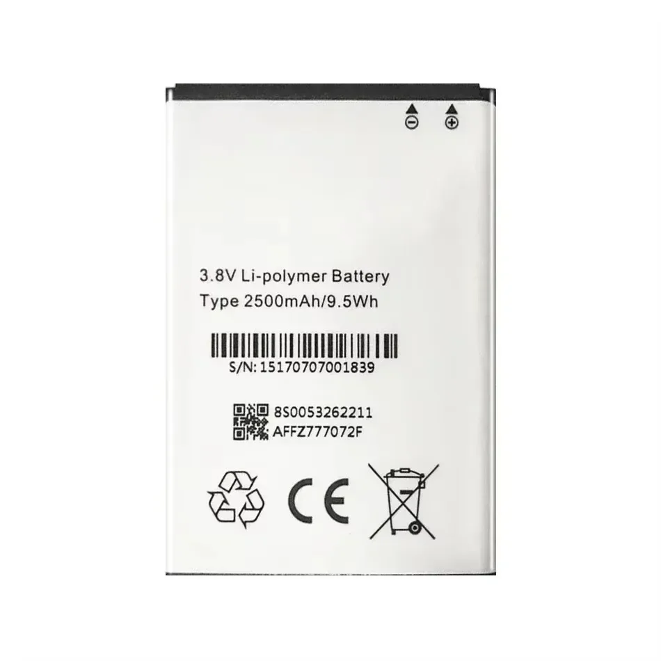 2500mAh Replacement Battery for General Mobile 4G Dual GM4G Android One Cell Mobile Phone