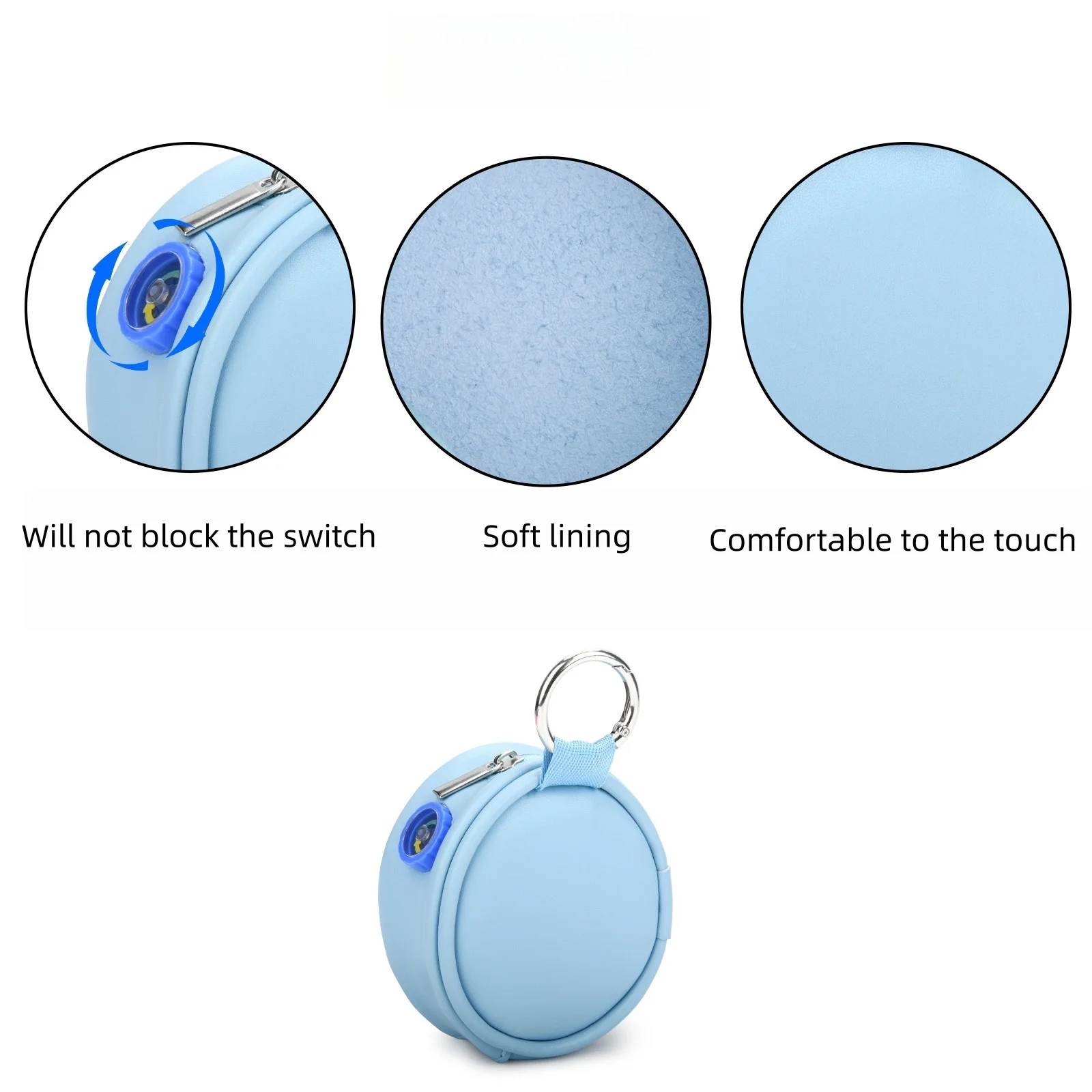 

This storage pouch is designed for Tamagotchi Paradise and is used to protect and store accessories.