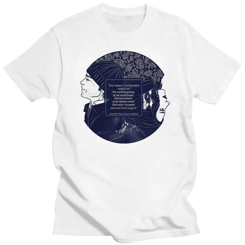 Eternal Sunshine T Shirt 100% Pure Cotton Eternal Sunshine Of The Spotless Mind Alexander Pope Poetry