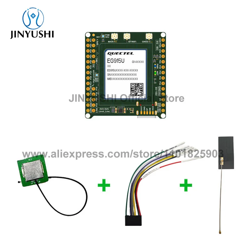 Quectel EG915U-EU EG912U-GL BG95-M3 Cat1 Module Core Development Board GNSS Position Compatible EG91 EG95 BG96