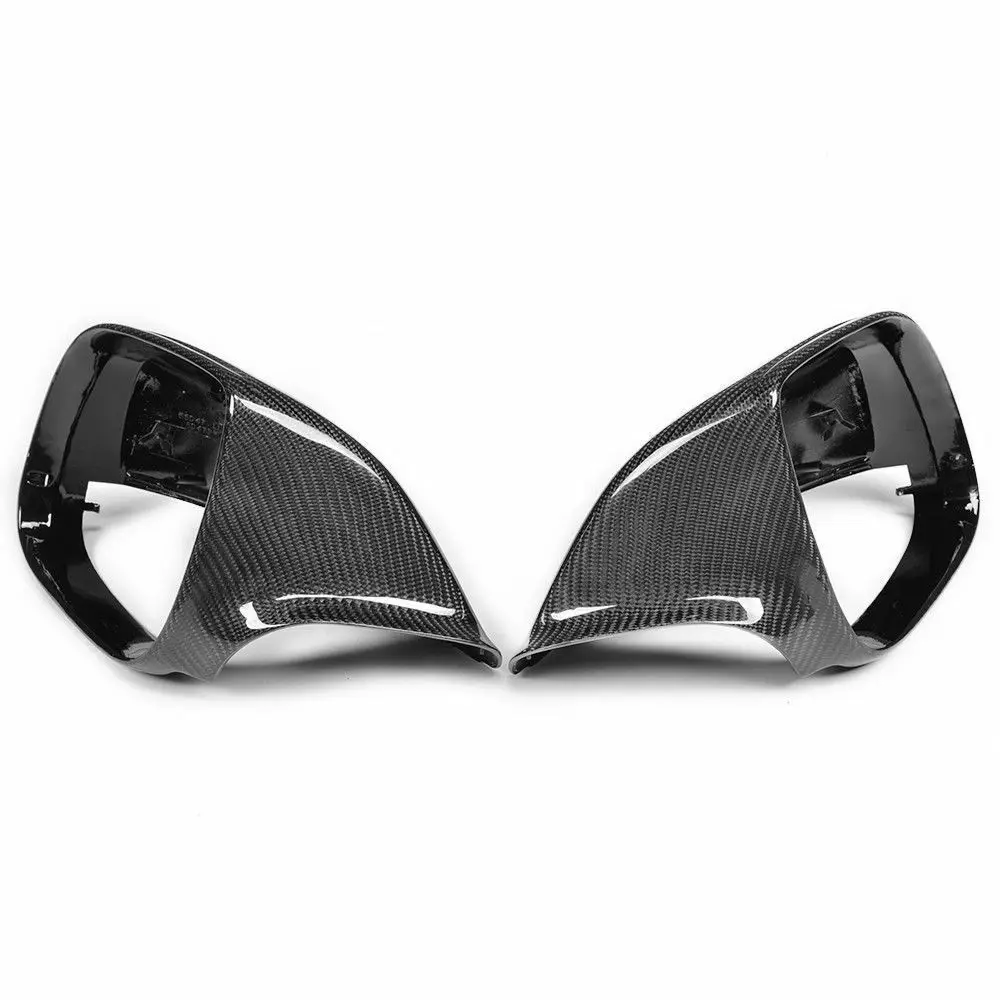 Mirror Cover For Audi Q5 SQ5 8R 2009-2016 Q7 4L 2010-2015 Exterior Side Carbon Fiber Rearview Rear View Cap Shell Replacement