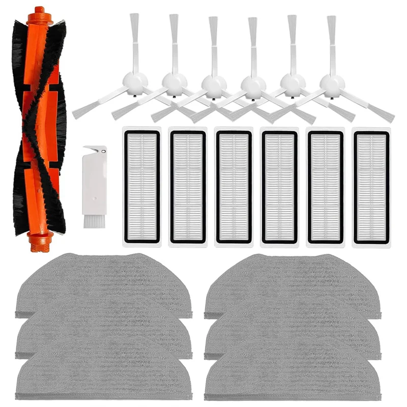 B07B-For Xiaomi Robot Vacuum S40C, E101 Replacement Cleaning Accessories Kit- Replacement Parts For Enhanced Performance