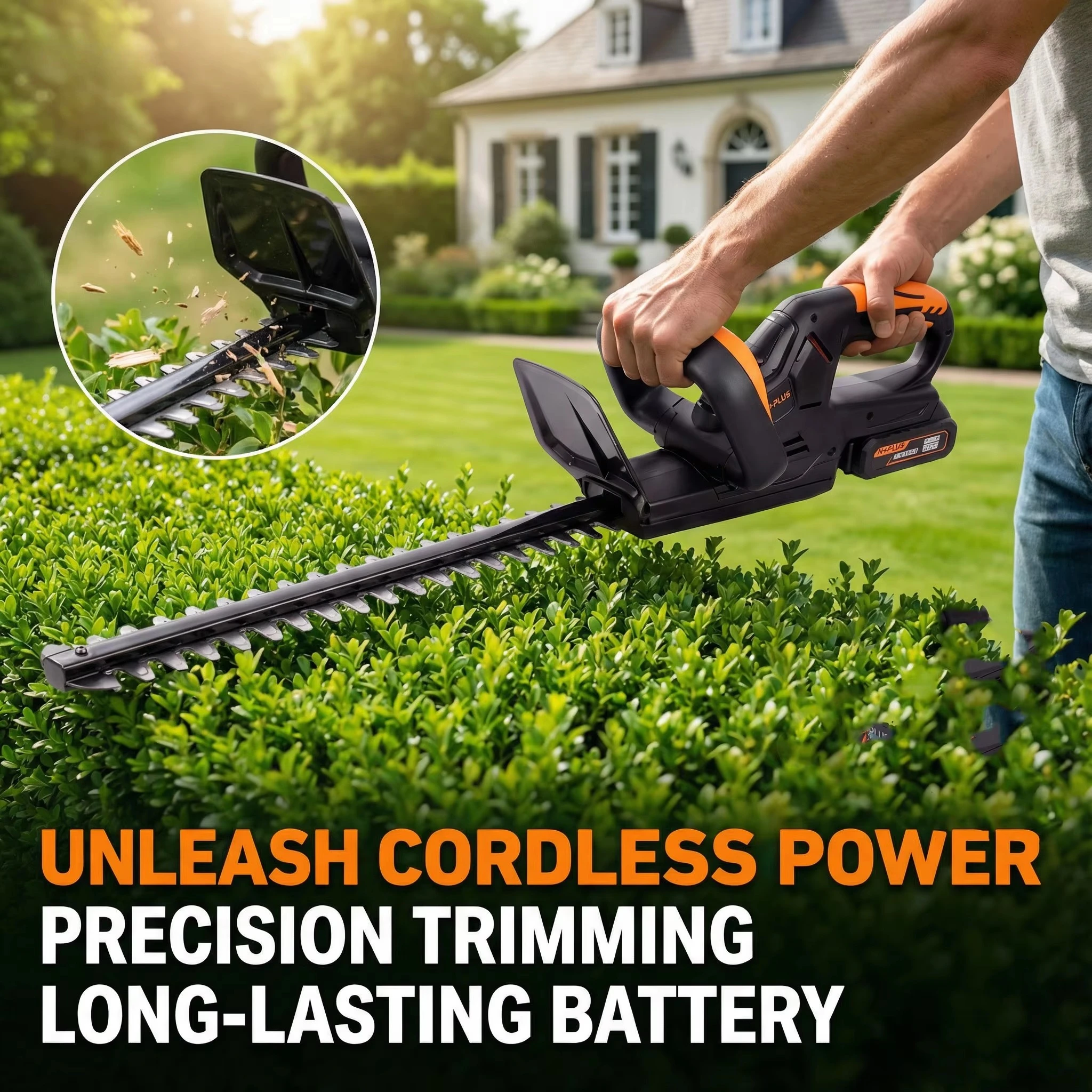 Good Quality Long Life Hedge Cutter Professional High Intensity Low Emission Lithium Battery Hedge Trimmer