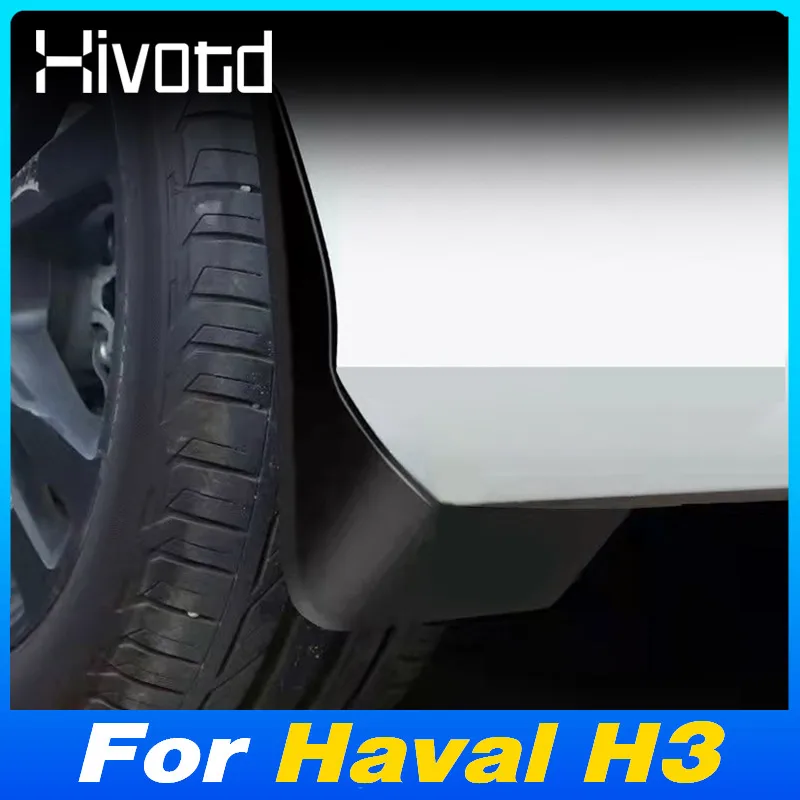 

For Haval H3 2024 Mud Flaps Moulding Covers Car Fender Protective Parts Exterior Stylings Accessories Mudguards Modification