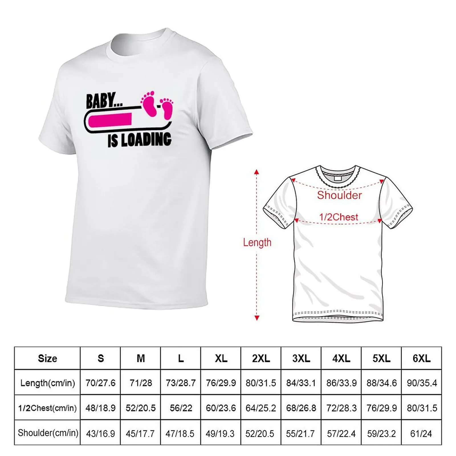Baby Loading Cute Comic Women's T-Shirt cheap stuff blacks mens graphic t-shirts