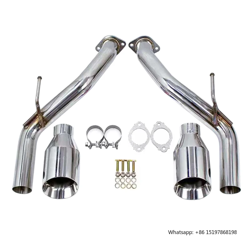 

FlowMaxx Axle Back Exhaust Muffler Delete for Infiniti Q50 16-21 3.0T