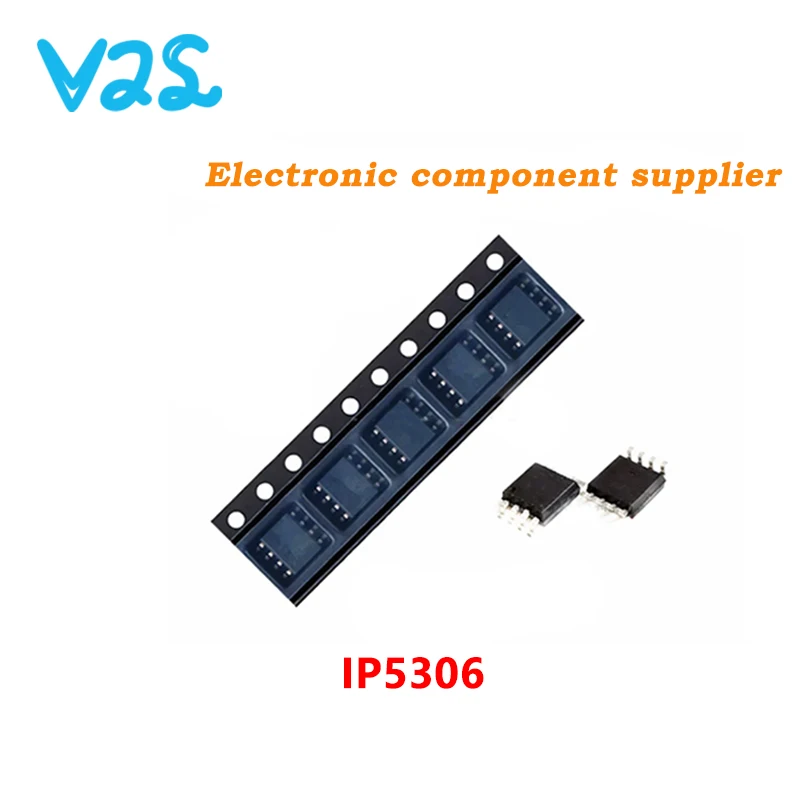 

(5pcs) 100% New IP5306 sop-8 Chipset