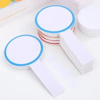 20Pcs Lightweight Portable Scoreboard Dry Erase Paddle for Students and Classroom Use Mini Whiteboard Handheld Whiteboard