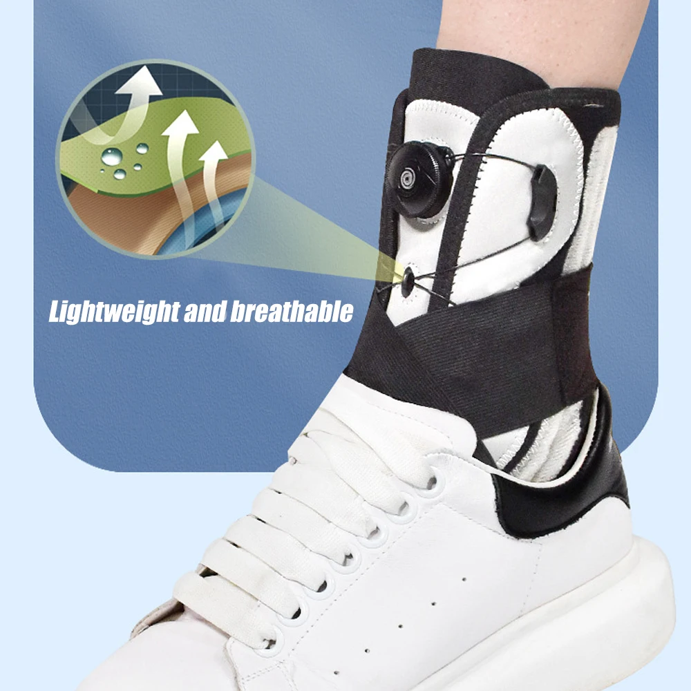 1 PCS Adjustable Ankle Support Protector Ankle Braces Bandage Straps Sports Safety Ankle Fracture Sprain Sprain Ligament Strain