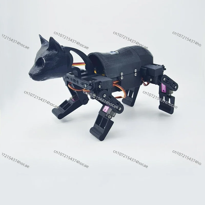 Picture 3: 12-DOF Programmable Bionic Cat Robot | WiFi/Bluetooth Control with Open Source Code for Arduino/PC