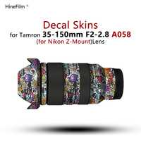 Hinefilm for Tamron 35 150 Nikon Lens Sticker 35-150 Wrap Cover for Tamron 35-150mm F2-2.8 Lens Protector Skin 35150 Sticker