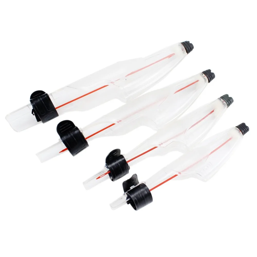 2 قطعة 4 حجم الصيد غطاء قضيب البلاستيك غطاء القطب حماية قبعات تلميح نصائح تلسكوبي غطاء قضيب قبعة حماة #1