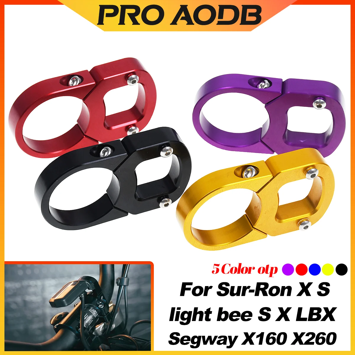 Motorcycle CNC Aluminum Digital Display Relocation Bracket Protector For SurRon Sur-Ron Light Bee S X LBX For Segway X160 X260