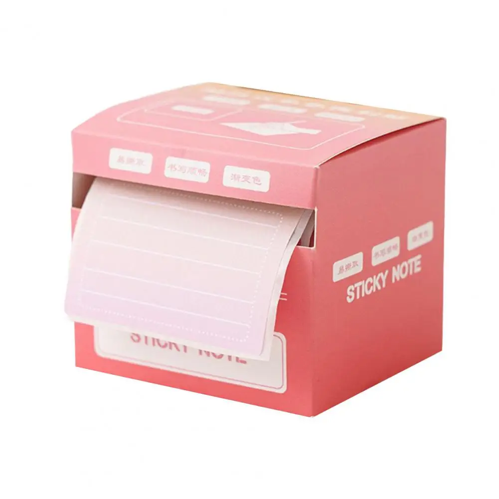 

Task Management Sticky Notes Full Adhesive Sticky Notes Roll Tape with Pull Out Dispenser Boxes 256 Sheets To-do Lists Tear-off