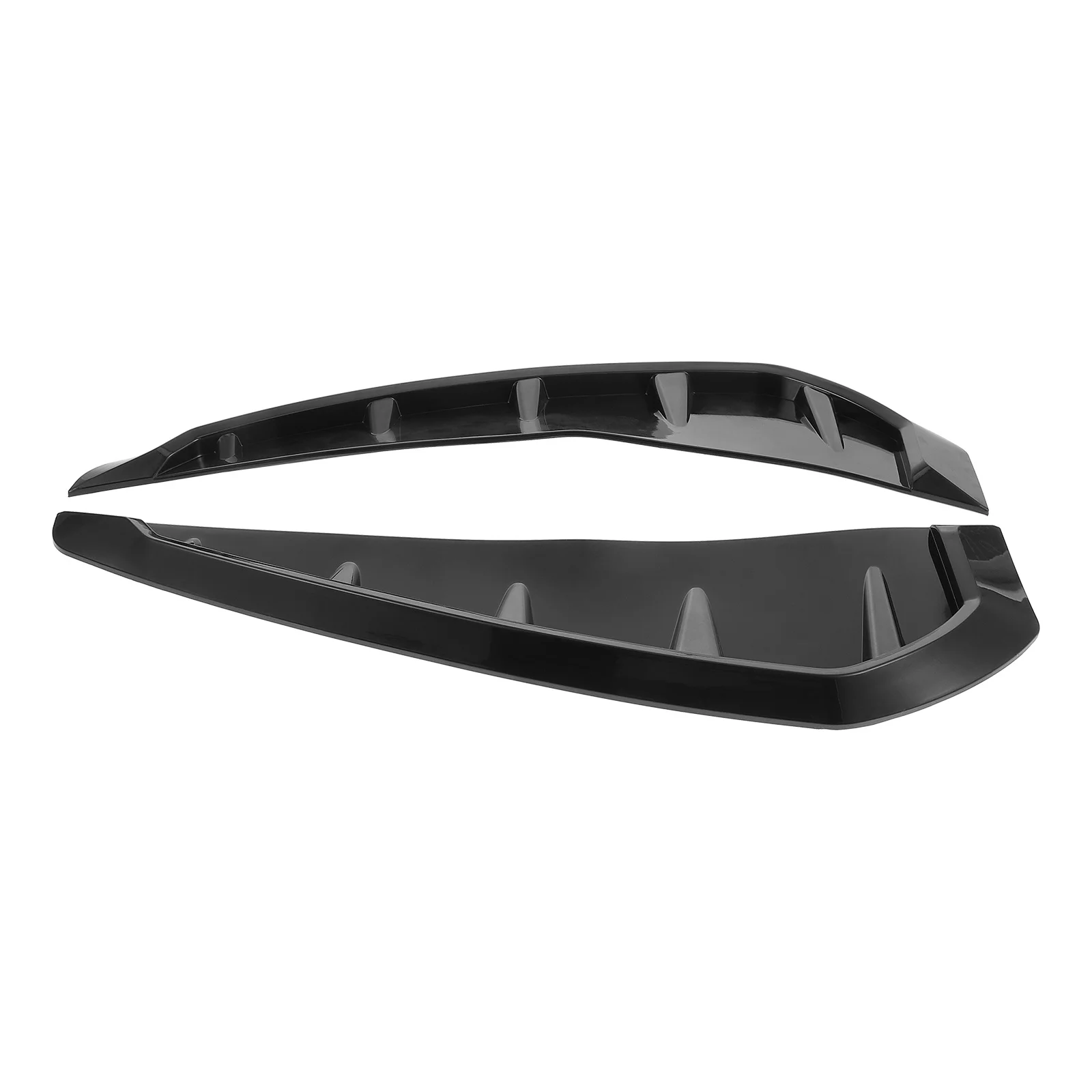 1Pair Car Stickers Tpu Material Easy Install Air Flow Vent Decals Vehicle Hood Modified Side Scoop Exterior - Image 3