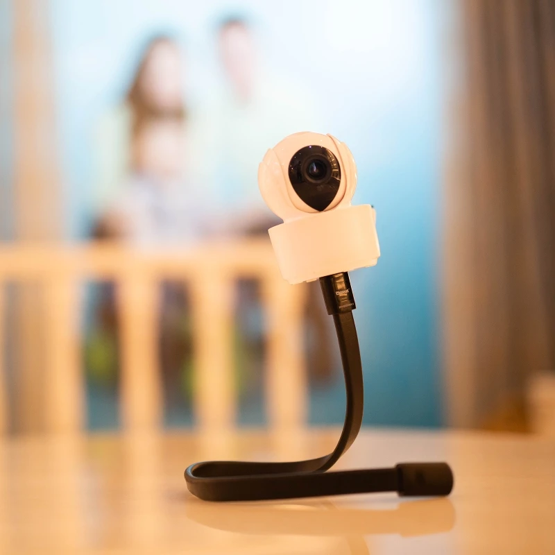 Держатель для телефона в форме гусиной шеи силиконовый креативный кронштейн для селфи в виде змеи кронштейн для кроватки кронштейн для монитора ребенка без отверстий