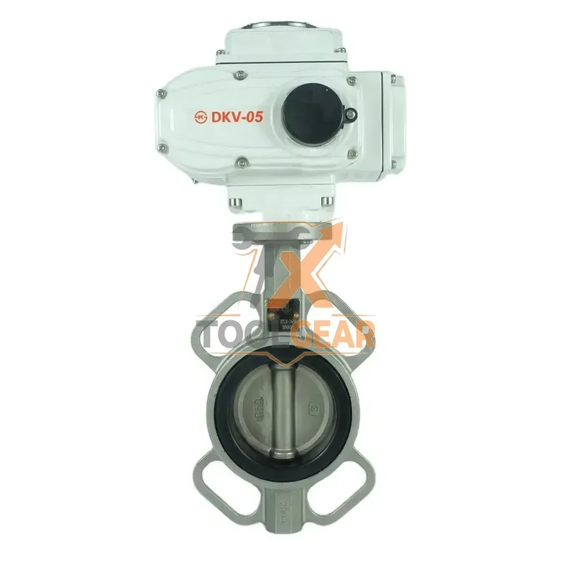 2026China*Factory* DKV Electric Butterfly Valve PN 16 Stainless Steel 304 Intelligence Electric Actuator Butterfly Valve