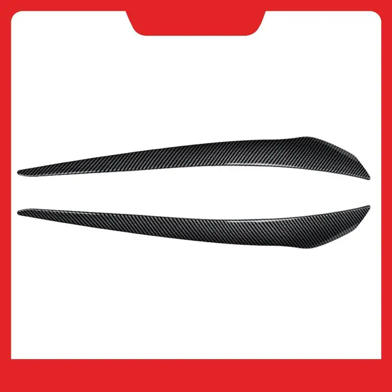 

Car Carbon Fiber Headlight Eyebrow Sticker Cover Trim For BMW E92 E93 LCI 2010-2012 Car Replacement Parts