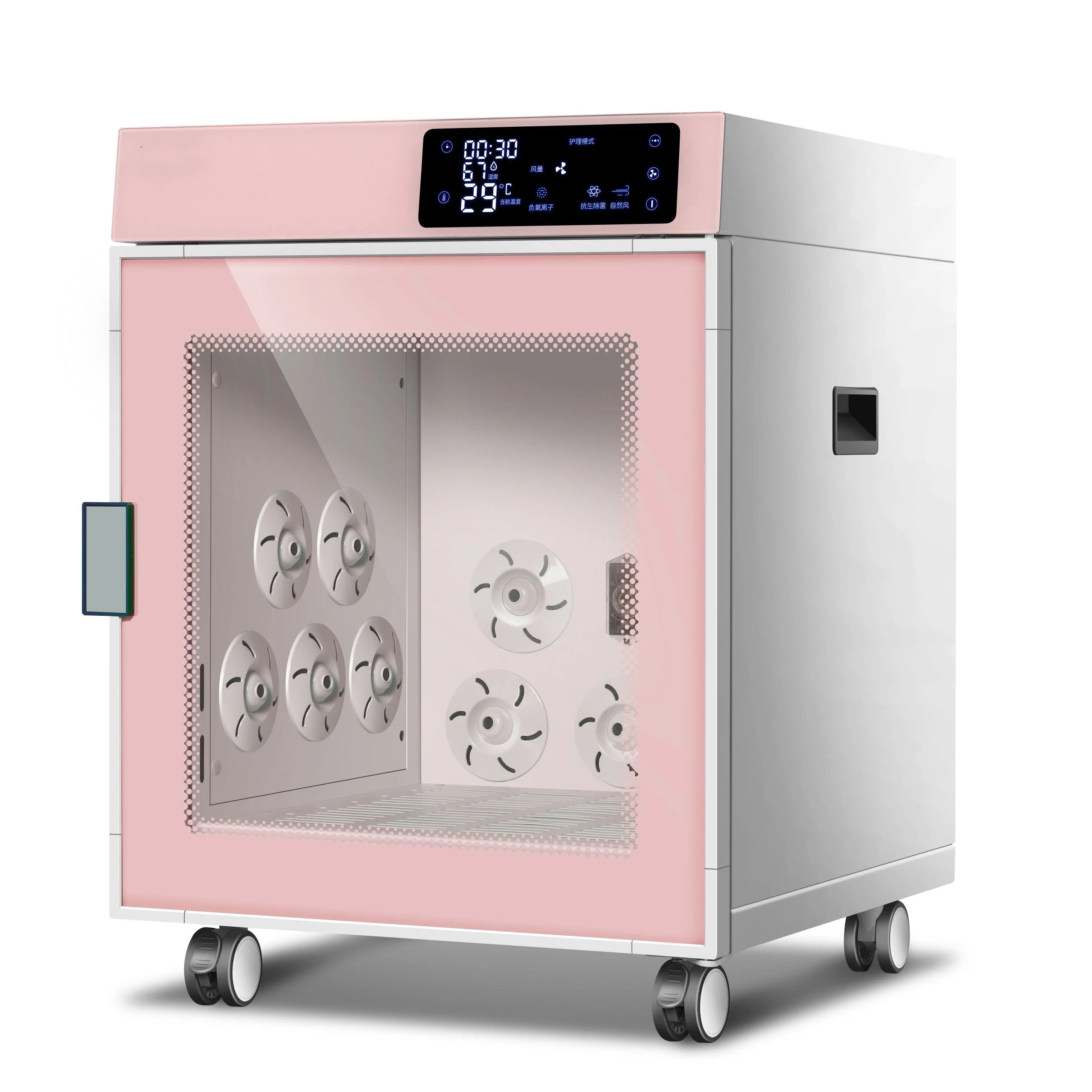 Smart Temperature Control Pet Drying Box Low Noise Automatic Dog Cat Grooming Drying Cabinet For Salon