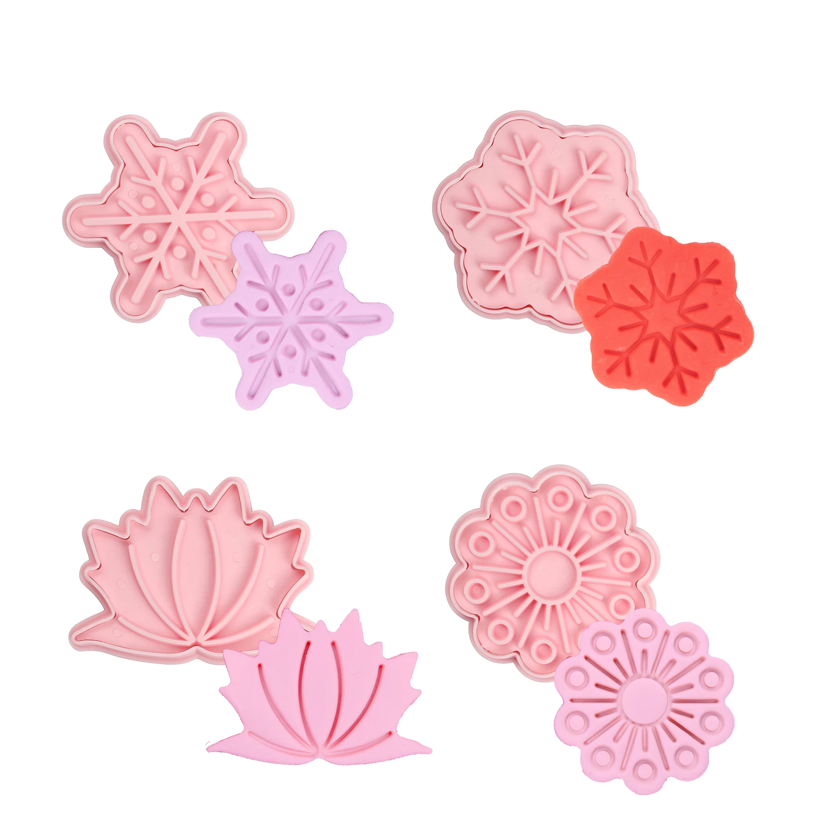 New Plastic 4Pcs Fl…