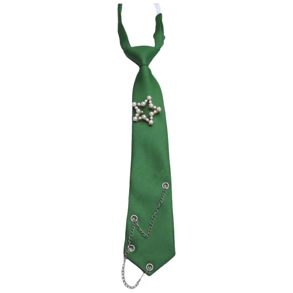 Temperament Korean Style Star Tie Tassels Choker Long Necktie JK Necklace Shirt Tie Kids