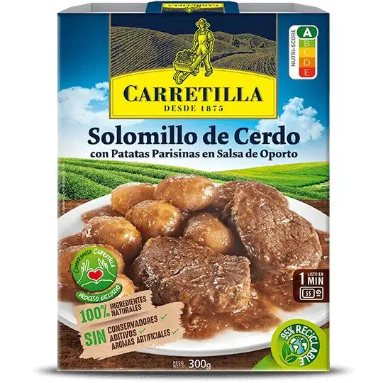 Carretilla Platos preparados, listos para consumir - Ensalada de Pasta con atún, Ensaladilla Rusa, Ensalada de Arroz, Pasta con jamón,  Magro con