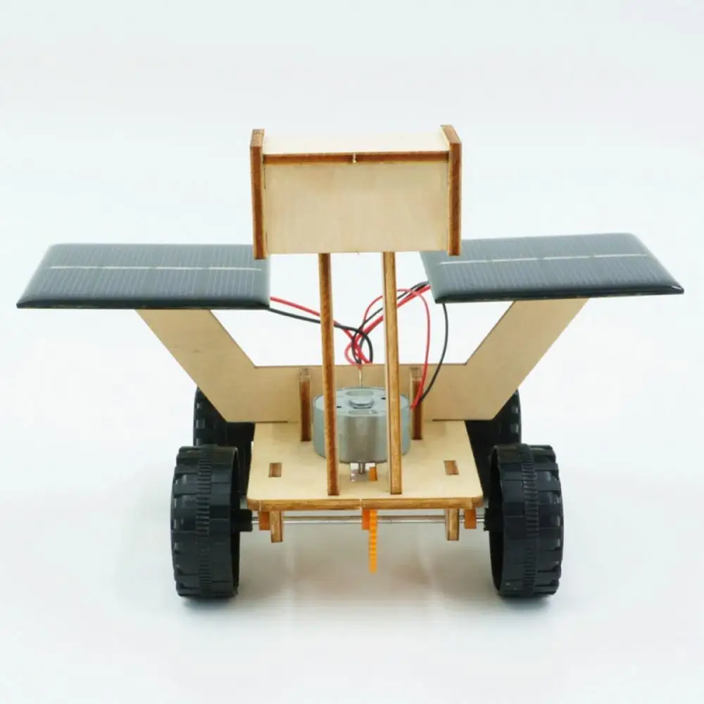 Model DIY dla dzieci montower Solar Moon Rover Robot eksperyment naukowy zabawka