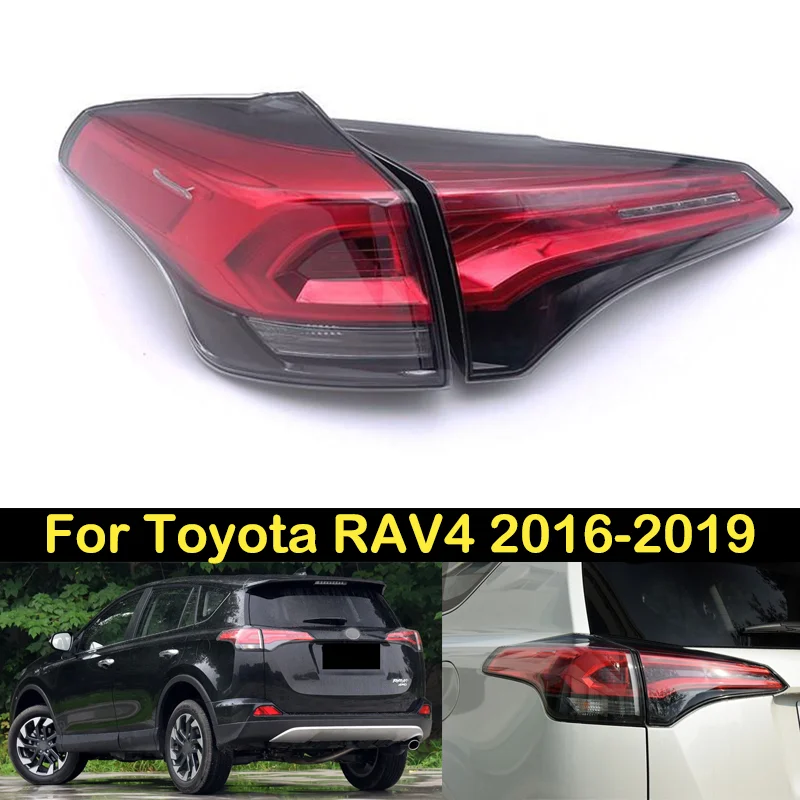 

DECHO Taillight For Toyota RAV 4 RAV4 IV CA40 2016 2017 2018 2019 Brake Light Rear bumper Taillights taillamps tail light