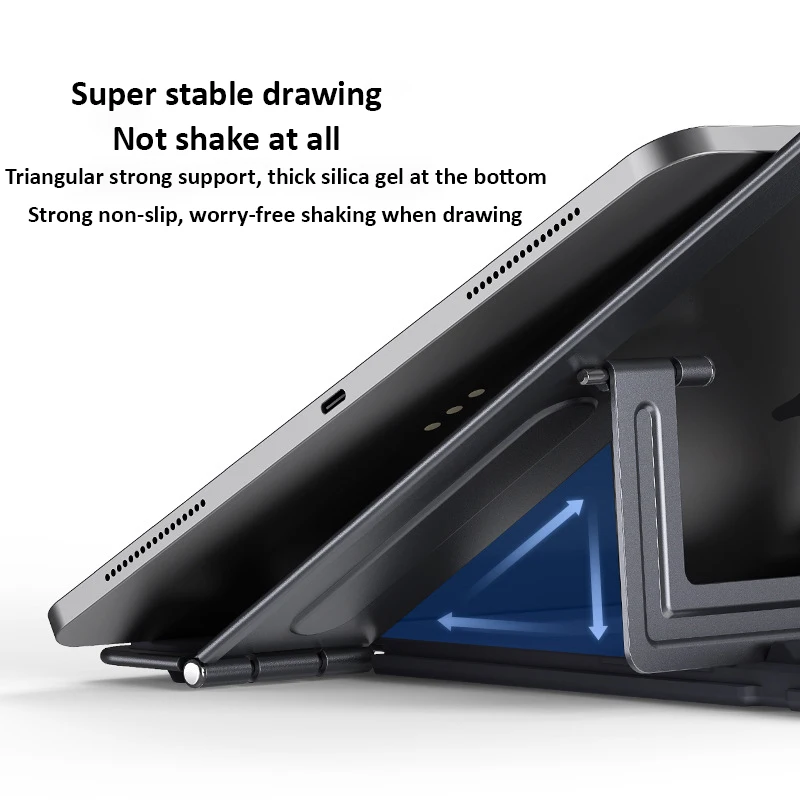 MoZhao Tablet Stand Desktop Raised Bracket Base Lifting Metal Folding Storage Cooling Rack Laptop Rack