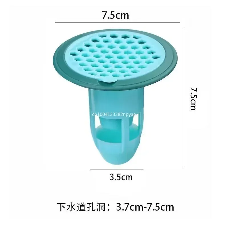 Washbasin Sink Floor Drain Drain Pop-Up Core Hair Catcher Shower Sink Strainer Push-to-Order Plug Fittings Drain Hair Catcher