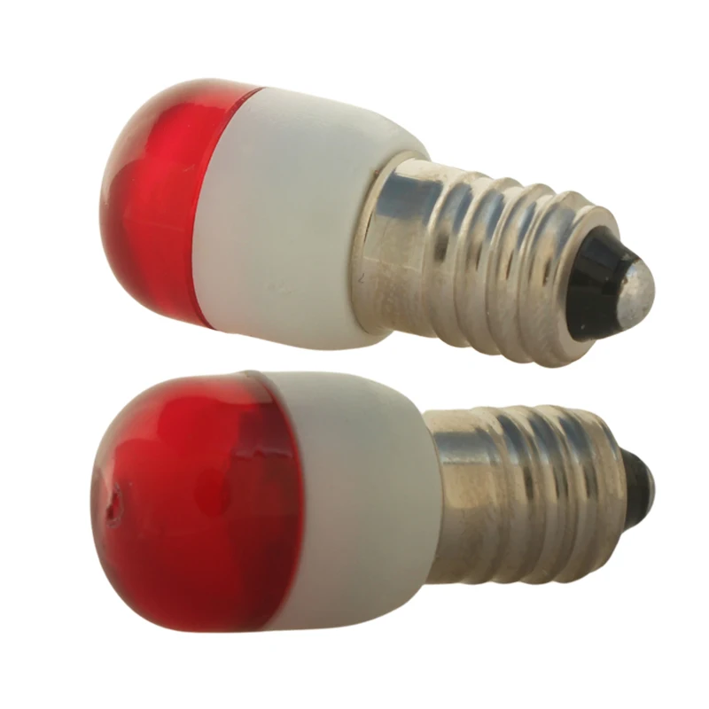 Ampadas E10 Led Interior Bulb 12v 24v 220v Mini Colorful Auto Indicator Warning Light Signal Energy Saving Machine Lamp 12 Volt - view 3