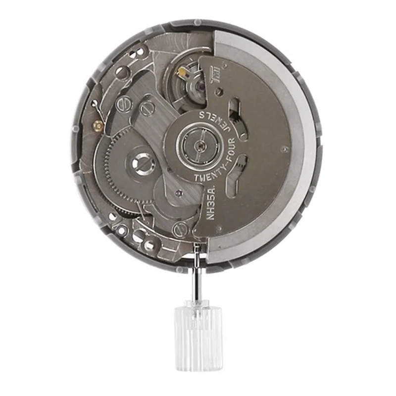 ترقية NH35A NH35 حركة ساعة ميكانيكية عالية الدقة تاريخ الحركة عند 3 عجلة التاريخ 24 جواهر أوتوماتيكية ذاتية الملء