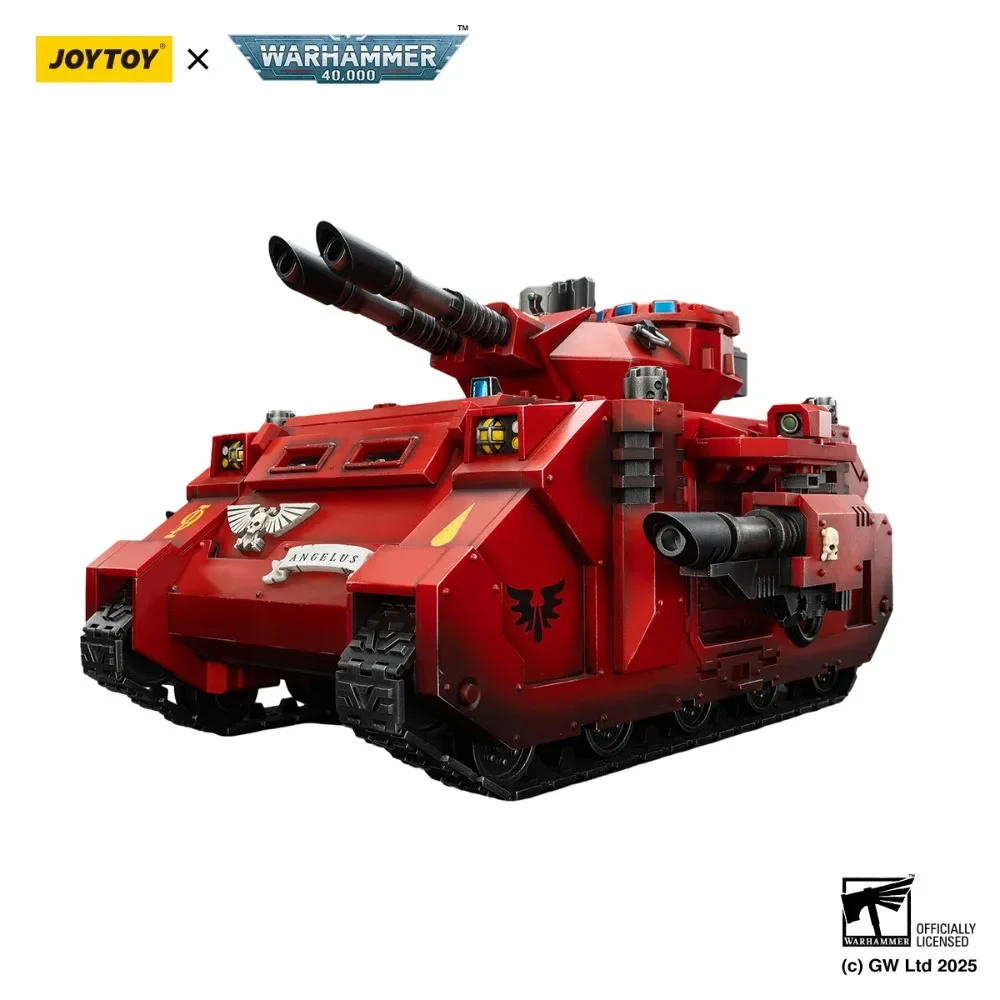 JOYTOY Warhammer 40K ملائكة الدم المفترس Annihilator مع التوأم Lascannons 1/18 عمل الشكل أنيمي تحصيل لعبة مجسمة هدية