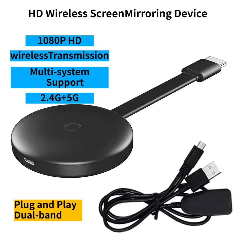 Adaptador TV Stick WiFi 4K G12