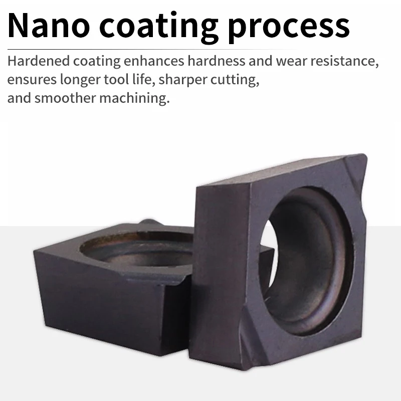 

Boring blade CCGT060202R/L-F stainless steel high-gloss small parts micro boring coating turning tool grain