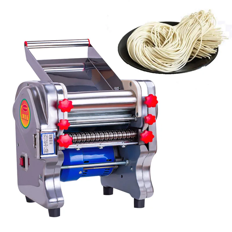 

Stainless Steel Noodle Machine Electric Kneading Dough Machine Dumpling Noodle Making Changeable Blades