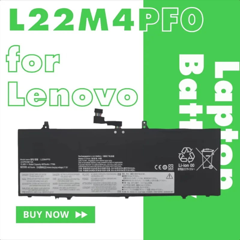 

Brand New Laptop Battery for Lenovo Xiaoxin Air 14 IRP8/IAP8 L22M4PF0 L22M4PF1 L22M4PF0