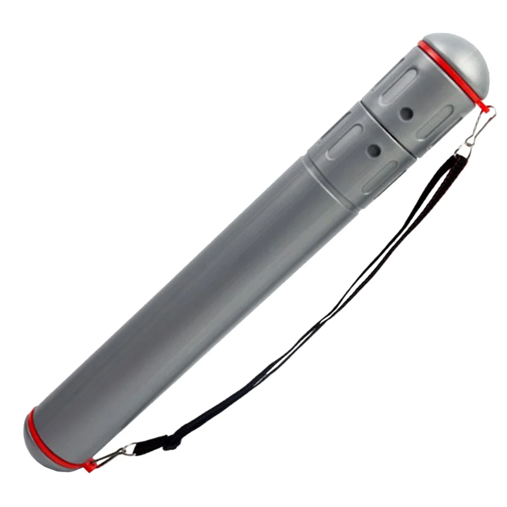 Пластиковый телескопический контейнер для хранения рисунков, плакатов, плакатов, легкий, прочный, влагостойкий, падение