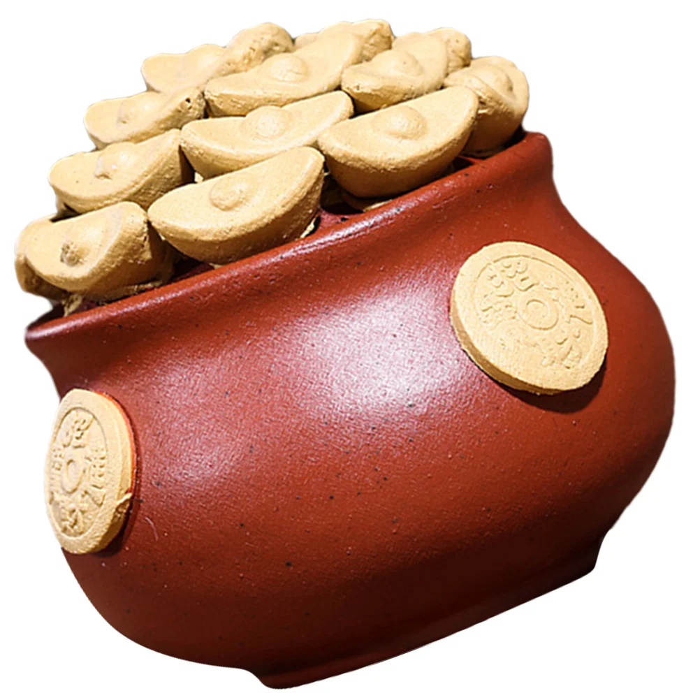 

Small Cornucopia Statue Clay Tabletop Decor For Home Office Tea Room Kung Fu Cornucopia Decor Tea Decoration Ornament